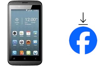 How to install Facebook on a QMobile T50 Bolt