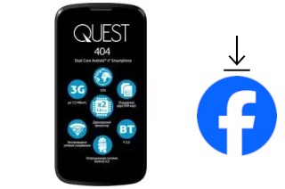 How to install Facebook on a Qumo Quest 404