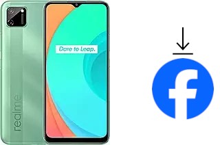 How to install Facebook on a Realme C11