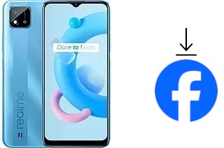 How to install Facebook on a Realme Realme C20A