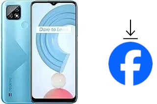 How to install Facebook on a Realme C21