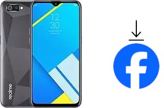 How to install Facebook on a Realme C2s