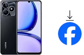 How to install Facebook on a Realme C53