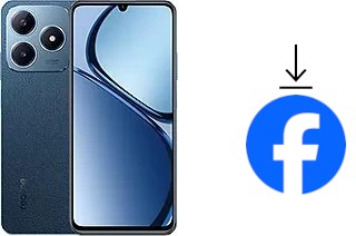 How to install Facebook on a Realme C63