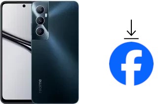 How to install Facebook on a Realme C65