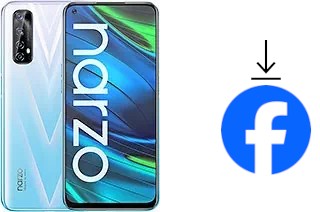 How to install Facebook on a Realme Narzo 20 Pro