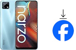 How to install Facebook on a Realme Narzo 20