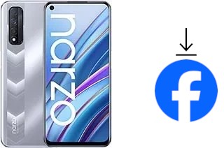 How to install Facebook on a Realme Narzo 30