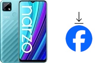 How to install Facebook on a Realme Narzo 30A