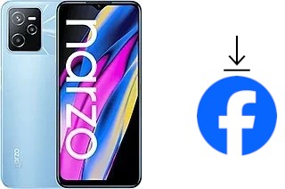 How to install Facebook on a Realme Narzo 50A Prime