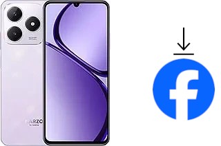 How to install Facebook on a Realme Narzo N63