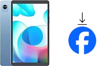 How to install Facebook on a Realme Pad Mini