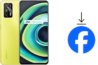 How to install Facebook on a Realme Q3 Pro 5G