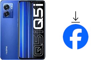 How to install Facebook on a Realme Q5i