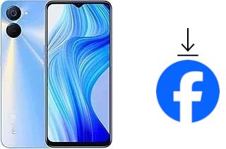 How to install Facebook on a Realme V20