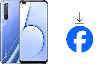 How to install Facebook on a Realme X50 5G