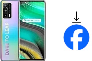 How to install Facebook on a Realme X7 Pro Ultra