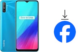 How to install Facebook on a Realme C3 (3 cameras)