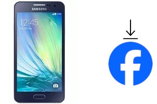 How to install Facebook on a Samsung Galaxy A3