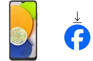 How to install Facebook on a Samsung Galaxy A03