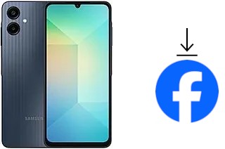 How to install Facebook on a Samsung Galaxy A06