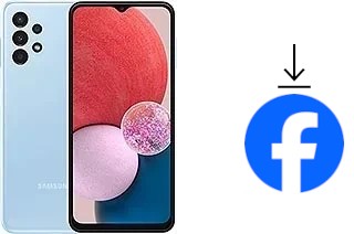 How to install Facebook on a Samsung Galaxy A13 (SM-A137)