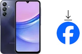 How to install Facebook on a Samsung Galaxy A15