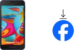 How to install Facebook on a Samsung Galaxy A2 Core