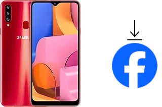 How to install Facebook on a Samsung Galaxy A20s