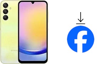 How to install Facebook on a Samsung Galaxy A25