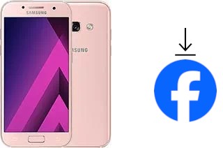 How to install Facebook on a Samsung Galaxy A3 (2017)