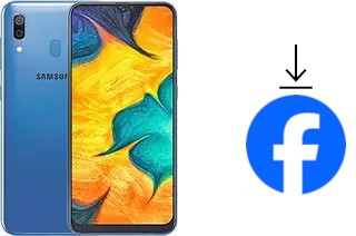 How to install Facebook on a Samsung Galaxy A30