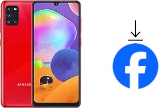 How to install Facebook on a Samsung Galaxy A31