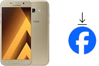 How to install Facebook on a Samsung Galaxy A5 (2017)