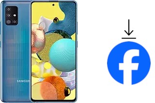 How to install Facebook on a Samsung Galaxy A51 5G UW