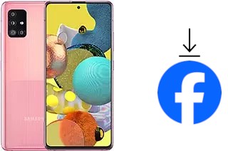 How to install Facebook on a Samsung Galaxy A51 5G