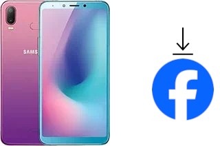 How to install Facebook on a Samsung Galaxy A6s