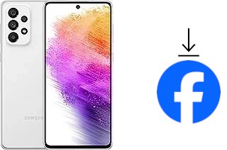 How to install Facebook on a Samsung Galaxy A73 5G