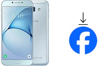 How to install Facebook on a Samsung Galaxy A8 (2016)