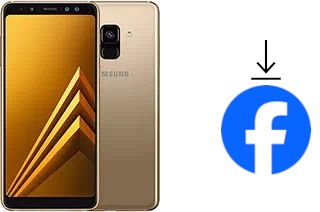 How to install Facebook on a Samsung Galaxy A8 (2018)