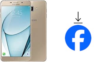 How to install Facebook on a Samsung Galaxy A9 (2016)