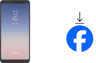 How to install Facebook on a Samsung Galaxy A9 Star