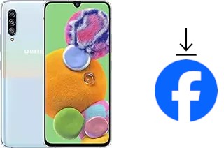 How to install Facebook on a Samsung Galaxy A90 5G