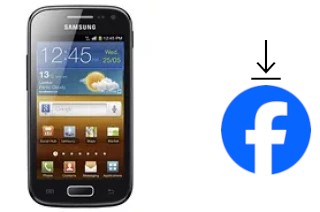 How to install Facebook on a Samsung Galaxy Ace 2 I8160