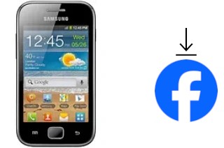 How to install Facebook on a Samsung Galaxy Ace Advance S6800