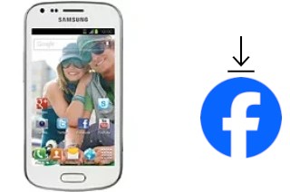 How to install Facebook on a Samsung Galaxy Ace II X S7560M