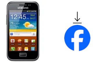 How to install Facebook on a Samsung Galaxy Ace Plus S7500