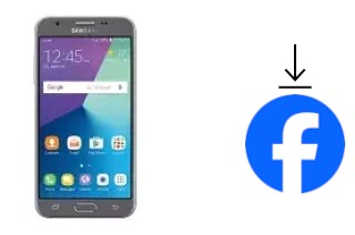 How to install Facebook on a Samsung Galaxy Amp Prime 2