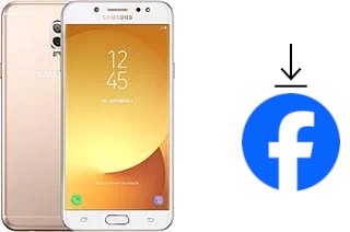 How to install Facebook on a Samsung Galaxy C7 (2017)