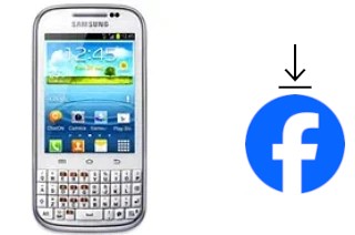 How to install Facebook on a Samsung Galaxy Chat B5330